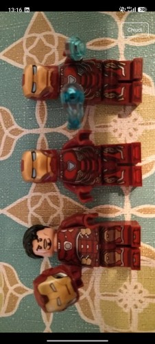 Lego minifigure iron man - 3,