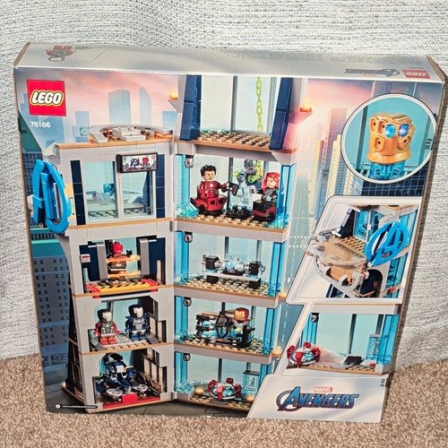 Lego avengers tower battle - avengers,