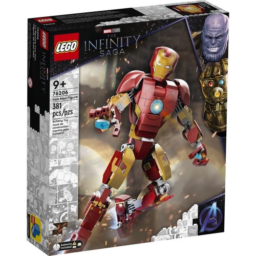 Lego 76206 personaggio iron - di,