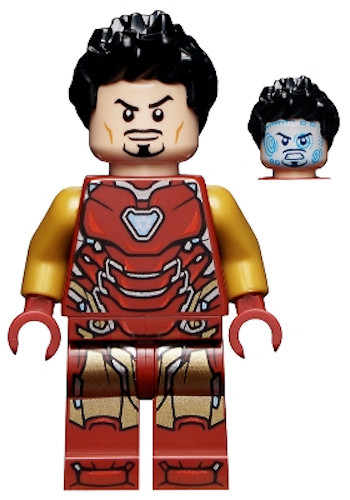 Lego super heroes iron - super, man