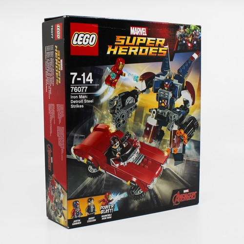 Lego 76077 iron - man:, detroit